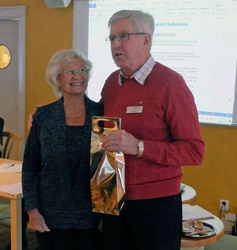 Lokalavdelning i Sollentuna inom SPF Seniorerna Medlemstidning nr 1 / Februari 2019 Årsmötet: Ulla-Bella Gylleus avtackades av K-G. Holmgren Sid.