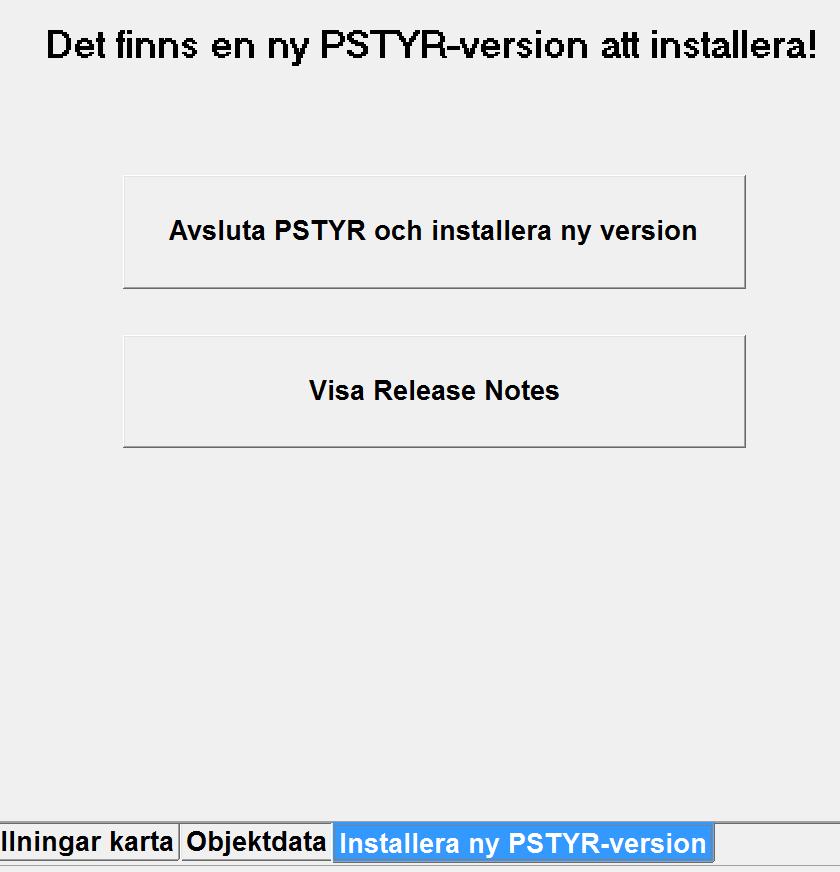 ex. skrivbordet innehåller även versionsnummer. Om skrivbordet är aktivt och musen förs över ikonen så kan man se vilken version som är installerad.