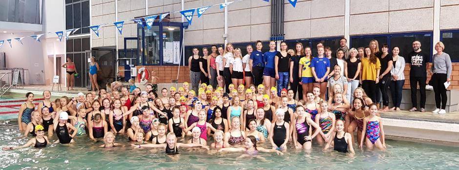 "Annie och Clara har under 2018 återintroducerat Sverige i EJM-sammanhang. De genomförde fina simningar och placerade sig på plats 19 i tekniskt par och plats 21 i fritt par.