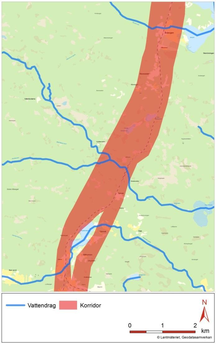 Åtgärderna, liksom för bropassager, innebär en kortvarig grumling vilka bedöms ge små eller obetydliga konsekvenser för växt- och djurliv i vattendragen.