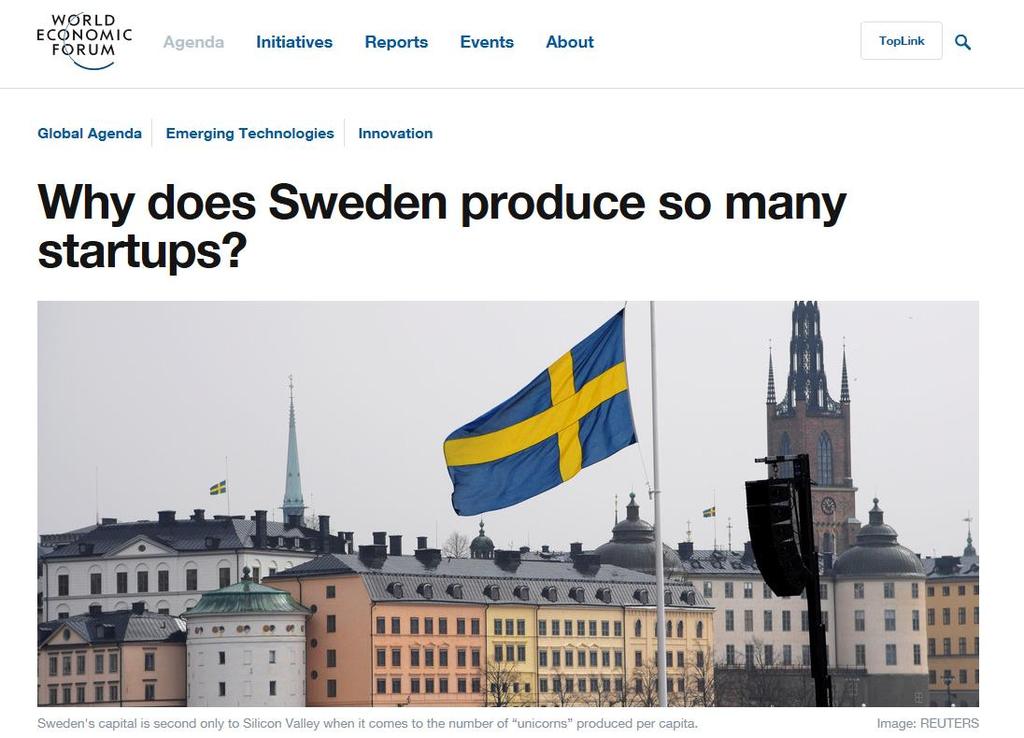 Sverige har ett