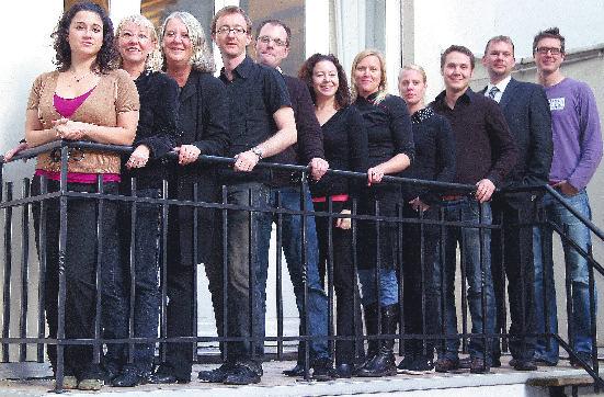 S-kansliet i Bryssel Från vänster: Cecilia Chavez-Sanchez, Lisbeth Kleczewski, Paula Burrau, Magnus Falk, Henrik Gustafsson, Alexandra Sannestedt, Eva- Lena Kapanen, Anna Santesson, praktikant, Johan