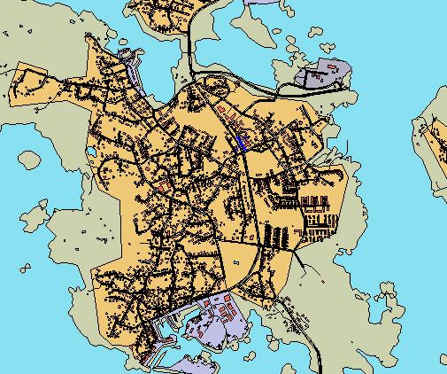 GATURUMSBERÄKNINGAR FÖR ÖCKERÖ ÅR 2006 Beräkningar NO 2 Gaturumsberäkningen är lite mer detaljerad än de spridningsberäkningarna som redovisats tidigare i rapporten.