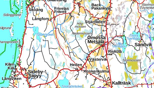 1 1. PLANERINGSOBJEKT OCH INFLUENSOMRÅDE Planeringsområdet är beläget söder om Kristinestad centrum på ett avstånd av ca 28 km.