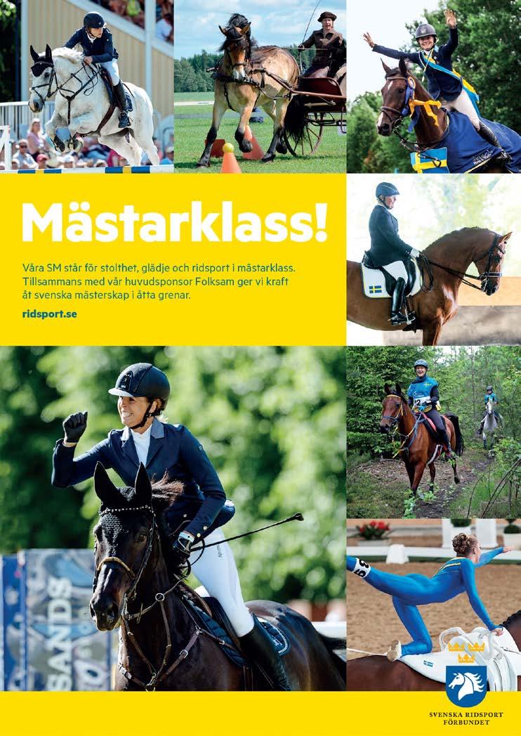 precis avverkat SM i dressyr i Strömsholm, en kraftmätning bland de bästa och med det i minnet vill jag välkommen till årets Svenska Mästerskap i paradressyr, ännu en kraftmätning!