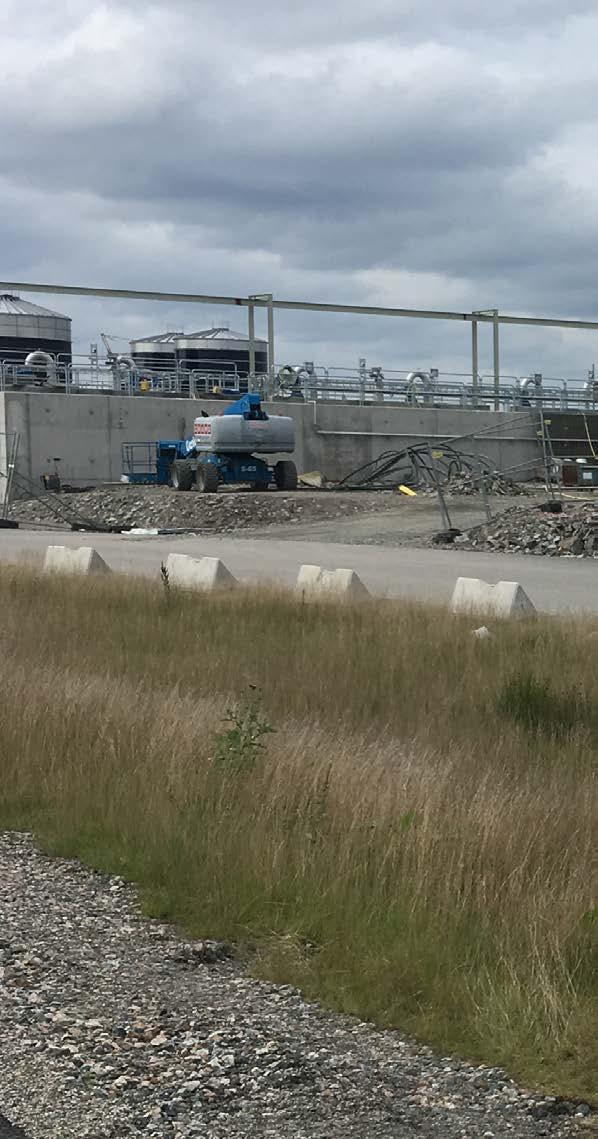 Arbetsmiljö i fokus när Borås bygger nytt energi- och miljöcenter När över 250 personer ska samsas på samma byggarbetsplats är det viktigt med säkerhet.