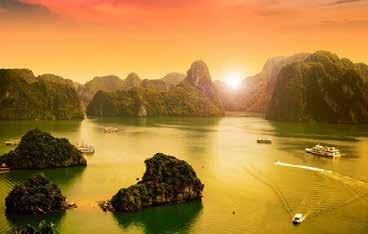 Dag 5 17 feb Till havs Denna dag är Millennium ute till havs på Sydkinesiska sjön. Passa på att koppla av och njut av alla faciliteter ombord.