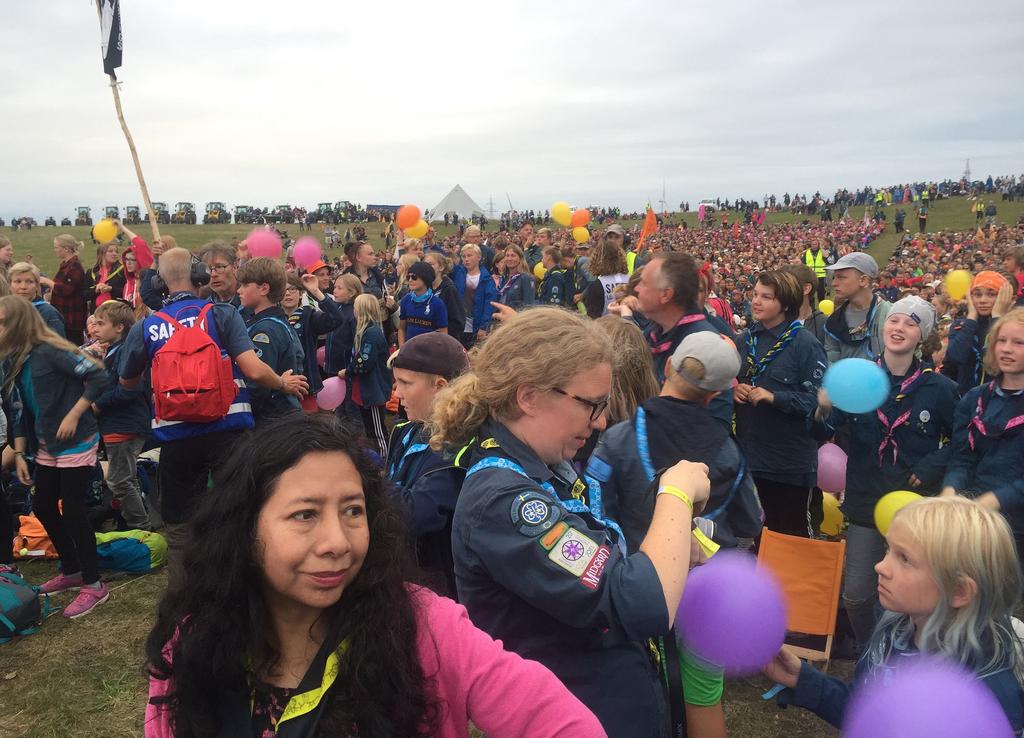 CU Farsta scoutkår på Jamboree 2017 Vi var fem förväntansfulla som begav oss som första patrull mot Jamboree 17 lördagen den 5 augusti undertecknad samt två utmanare, Tor och Vincent, samt