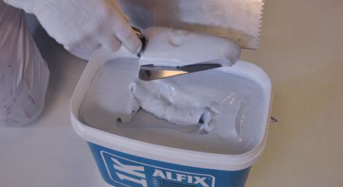 Vattentätning Alfix 1K Tätningsmassa Generellt Arbetsvillkor för användning av Alfix 1K