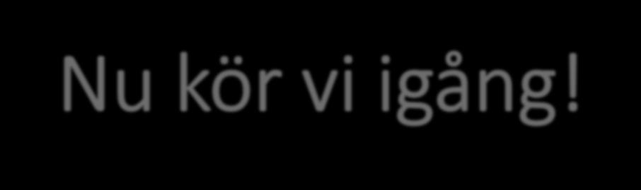 Nu kör vi igång! Vi gör redan mycket! Vi vet att vår verksamhet lockar många av Sveriges pensionärer. Men vi når förstås inte alla!