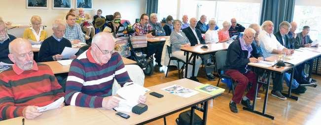 Kenth Borgström ny i BLIS styrelse Blekinge Idrottshistoriska Sällskaps årsmöte hölls den 16 april 2014 på Ronneby Brunn inför 35-talet medlemmar.