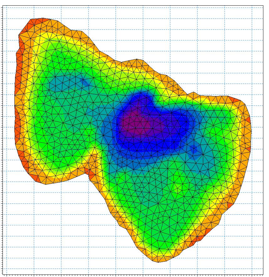 2.7 HYDRODYNAMISK MODELLERING (MIKE) En hydrodynamisk cirkulationsmodell för Vombsjön upprättades i MIKE, ett tredimensionellt modelleringsverktyg som utför beräkningar i rum och tid.