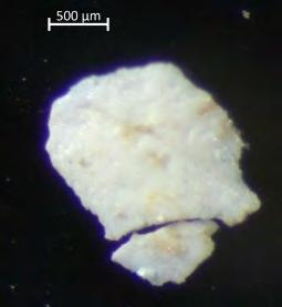 1 Vitt fragment från Hammarösjön, Vänern, som ej kunde