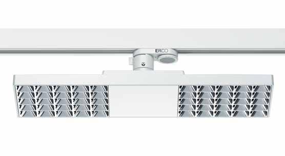 Ljusverktyg från ERCO Jilly Högeffektiv och normuppfyllande belysning av kontorsarbetsplatser med strömskenan som
