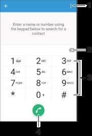 Ringa samtal Ringa samtal Du kan ringa ett samtal genom att slå ett telefonnummer manuellt, trycka till på ett nummer som sparats i kontaktlistan eller trycka till på telefonnumret i din samtalslogg.