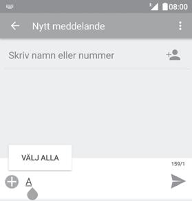 Inställningar för skärmtangentbord Gå till Inställningar > Språk och inmatning, tryck på det tangentbord du vill ställa in och en serie inställningar blir tillgängliga.