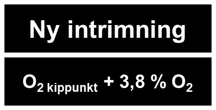 2. Intrimning av mindre fläktbrännare (högst 100 kw) 1 Förbränningskvaliteten för fläktbrännare påverkas av många faktorer, inklusive varierande gaskvalitet.