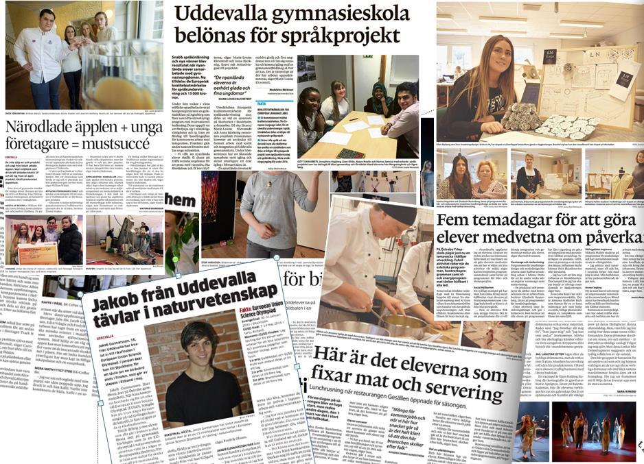 Verksamhetsberättelse 4 (17) Klipp från Bohusläningen, lå 5-16 2 Systematiskt kvalitetsarbete i Uddevalla kommun Enligt skollagen ska det systematiska kvalitetsarbetet inriktas mot att uppfylla de