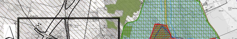 5 Förutsättningar och konsekvenser för miljön Väg 2040 mot Norra strö Förhöjda naturvärden på delen Karpalund - förbi