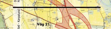 Vägutredningen med MKB ska ligga till grund för val av trafikteknisk standard och vägkorridor.