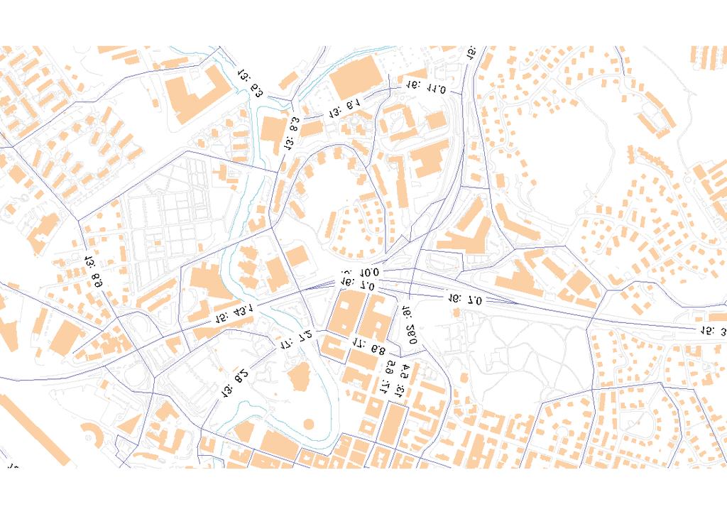 Väg 42 Annelundsmotet Brodalsmotet Sven Erikssonsgatan Fabriksgatan Arlagatan Varbergsvägen Söderleden Druveforsvägen Trandögatan Väg 41 00: Årtal för räknad trafikmängd Figur 5 Uppmätta