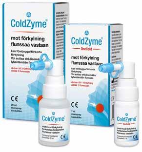 ..18 - ColdZyme Munspray verkar mot orsaken istället för symptomen - Förkylning en av de vanligaste infektionssjukdomarna Produktutveckling...22 ColdZyme-studier...24 Värdekedjan...28 Hållbarhet.