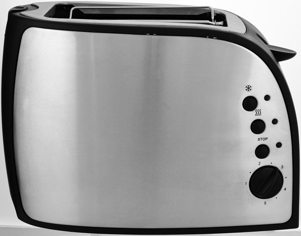 2-Slice Toaster Brödrost, 2-skivor Brødrister, 2-skiver Leivänpaahdin kahdelle leivälle