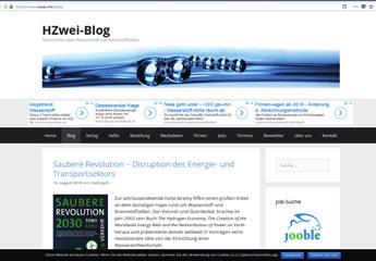 PORTRAIT WEBSEITE 1 1 WEB-ADRESSEN www.hydrogeit.de. www.hydrogeit-verlag.de www.hzwei.info. www.hzwei.info/blog/ www.h2-international.