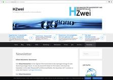 PORTRAIT NEWSLETTER 1 1 TITEL HZwei-Newsletter www.hzwei.info/hzwei-newsletter H2-International-Newsletter www.h2-international.