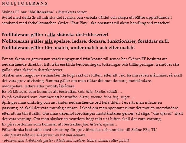 Spelform 9 mot 9 Om det till match i spelformen 9 mot 9 i tävlingsklasserna 15 19 år finns minst 13 spelare på spelarförteckningen ska matchen istället genomföras enligt spelformen för 11 mot 11.