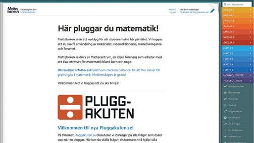 Tanken bakom sajten är att elever lär sig på olika sätt, den som tycker att en teoritext är krånglig kan
