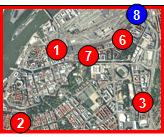 Mätning av CO, O3, NO, NO2, SO2 och PM10 och ett flertal väderparametrar. 2. Haga, Sprängkullsgatan. Marknivå (DOAS), 4 m.