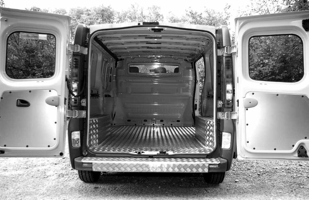 Talento I Kastenwagen/Combi Bodenverkleidung I Verkleidung im Laderaum Bodenverkleidung Im Laderaum, fest eingebaut Original-Fahrzeugboden mit Rostschutzbehandlung SIKA-Ausfugung Alle Holzböden mit