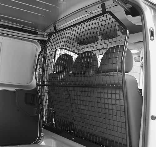 Trennwand C (zu Kastenwagen) I Holzplatte 19 mm I ohne Fenster I komplett abschliessend FD 0112 M Zwischen Fahrer und Laderaum oder nach