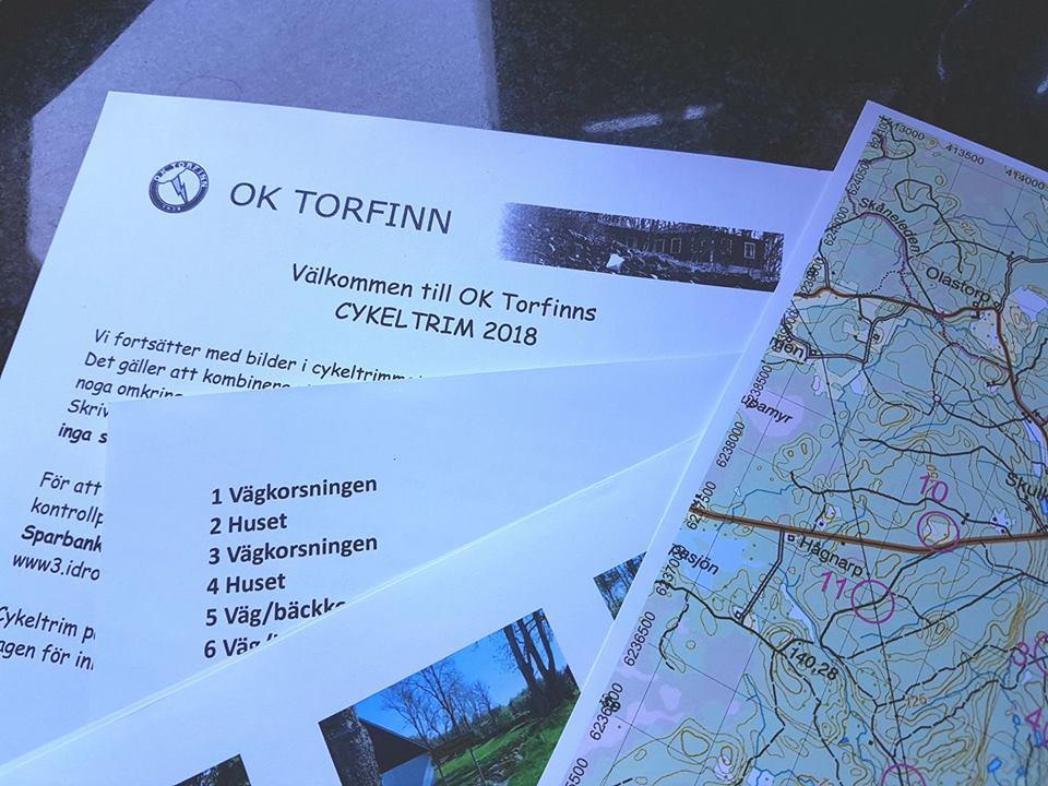 Årets cykeltrimskontroller befinner sig mestadels på västra sidan om Bjärnum och kontrollpunkterna hittas med hjälp av en karta samt en drös med