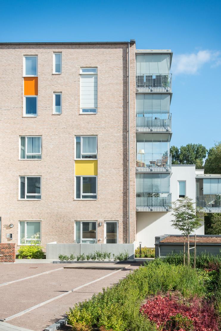 Projektstorlek: 78 lägenheter, 1-4 RoK,Total bostadsyta 5 152 kvm Hållbarthetsaspekter: Projekteras och uppförs enligt Miljöbyggnad Silver (SGBC), stort mobilitetsfokus, gröna väggar Inflyttning:2020