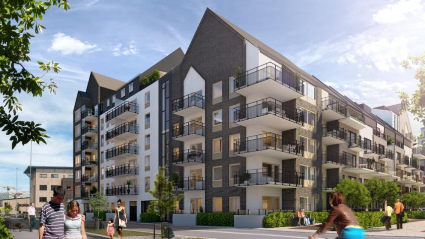 BRF Oceankajen, Oceanhamnen Helsingborg Här kommer husen resa sig mellan tre och sex våningar. Det översta planet bjuder på vackra takterasser där utelivet får ta plats.