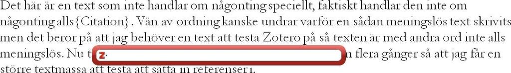 Om du föredrar att se och bläddra bland all dina referenser kan du