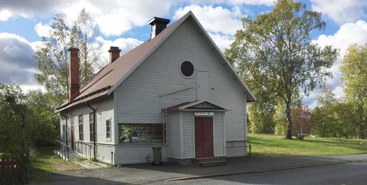 Foto: Filminstitutet Mariannelunds biograf har visat film i över hundra år. Huset har tidigare använts både som missionshus och postkontor. Med stöd från Filminstitutet är det idag en digital biograf.