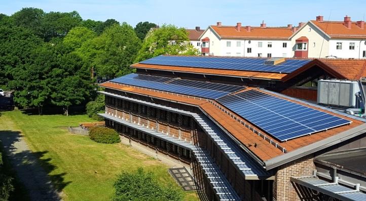 Mölndals stad som föregångare Mölndals solkarta tillsammans med Mölndal Energi Många