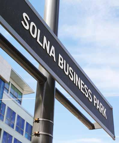 Forskarna kallar detta för kunskapssmitta och i Solna Business Park är den smittan ett riktigt friskhetstecken.