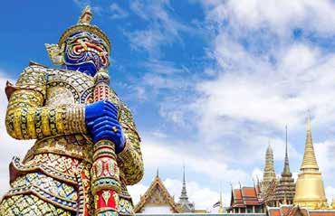 Dag 13 15 25 27 okt Bangkok (Klong Toey), Thailand I två nätter ligger Quest vid kaj mycket nära centrala Bangkok, Thailands huvudstad.
