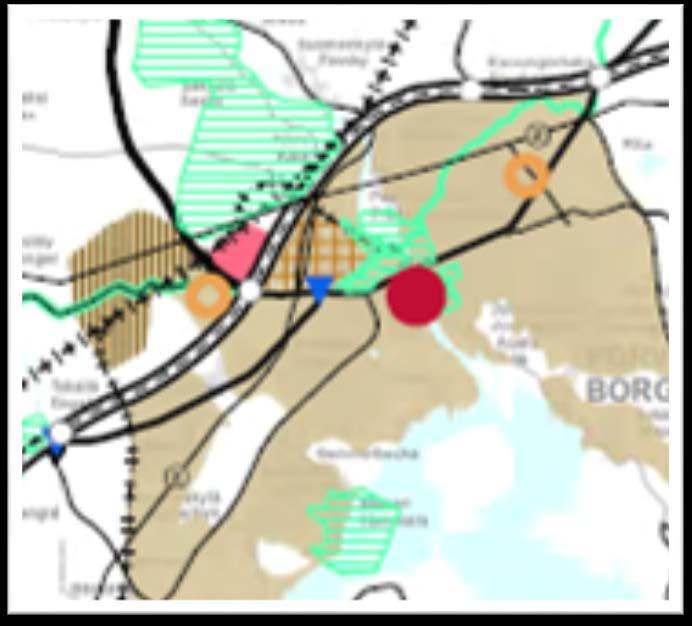 Bild 3. Etapplandskapsplan 2 för Nyland, godkänd i landskapsfullmäktige 20.3.2013.