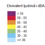 2016-07-06, rev 2017-06-22, sid 14 (15) Verksamhetsbuller Den ekvivalenta ljudnivån redovisas i figur 8.