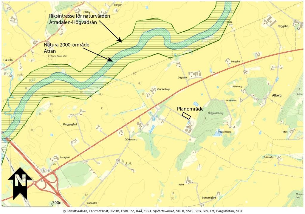 Naturmiljö Nuvarande förhållanden Naturförhållanden Planområdet används idag som åkermark (se omslagsfotot).