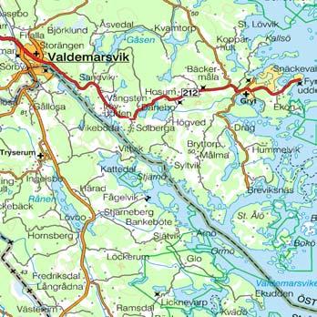 Projekt Geografiska verksamhetsområden F d Lundbergs läder Förorening från garveriverksamhet i Valdemarsvik under perioden1870-1960 (ca) Deponin Valdemarsviks kommun och Länsstyrelsen i Östergötlands