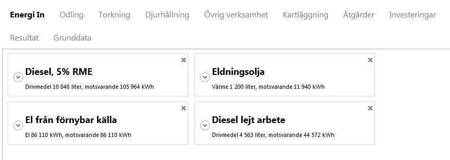 1.3.2 Energi in lejda tjänster Du ska inte lägga in energianändning för lejda tjänster i Energi in-fliken.