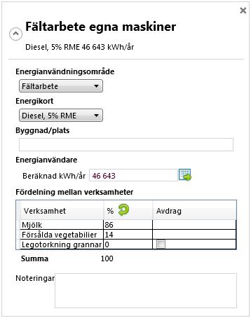 1.8.4 Skattning a fältarbete med schabloner Om äxtodling är a mindre intresse för lantbrukaren kan man göra en förenklad ariant a kartläggning a fältarbetet genom att ta hjälp a uppskattad