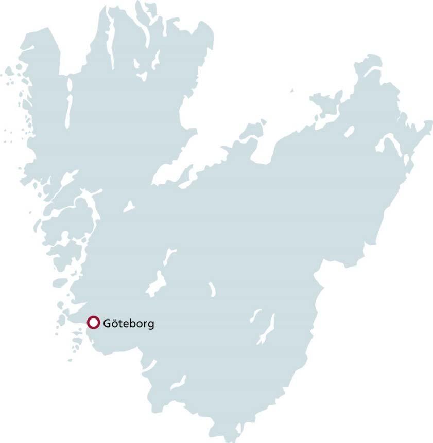 Sahlgrenska Universitetssjukhuset på sjukvårdskartan Göteborgarnas sjukhus Specialistsjukhus för Västra Götalandsregionen Forskning i framkant