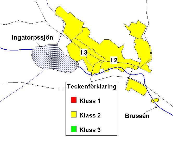 I Hult har område Hu 4 fått högst klassificeringspoäng (se tabell 3). Detta område har också störst föroreningsmängder följt av område Hu 9.